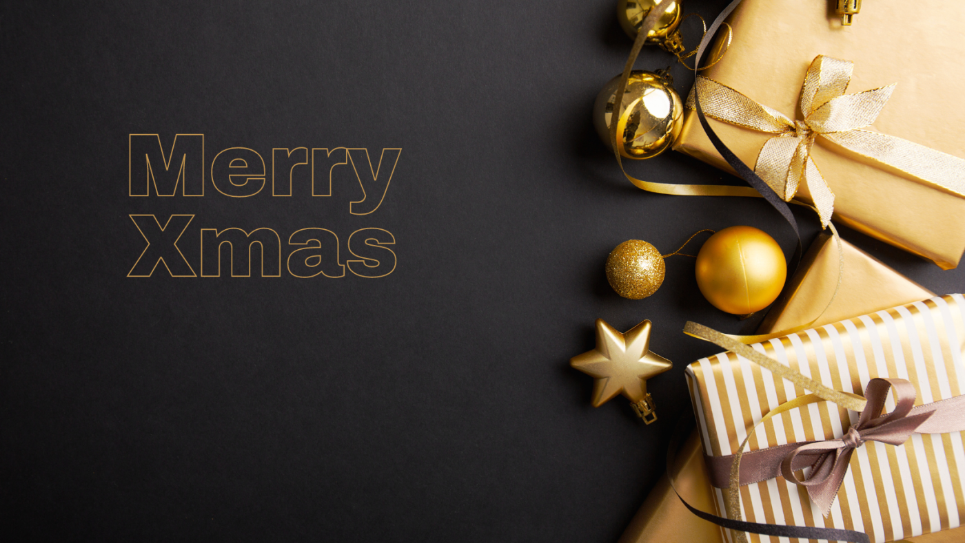 #1 VN dịch vụ quay video review sản phẩm chuyên nghiệp , giá tốt 19 Neon Film Studio Black Gold Elegant Merry Xmas Sale Facebook Cover Neon Film Studio
